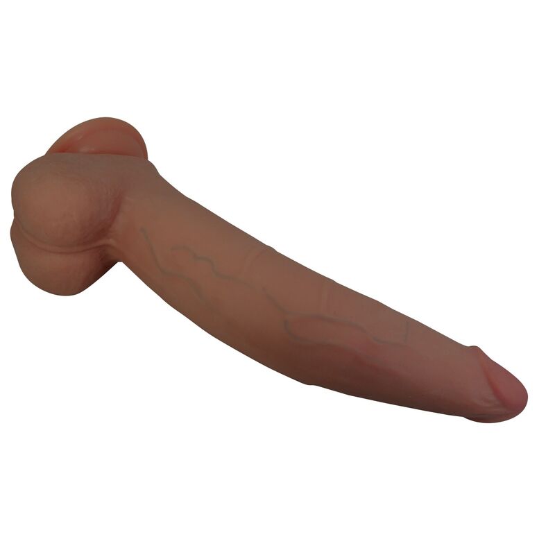 img_229469_44089a2c1ee312a0e738086051d25d09_1.jpg PRETTY LOVE - CUTHBERT REALISTIC FLEXIBLE DILDO 20 CM Ø 5 CM TPE BROWN