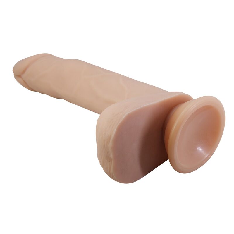 PRETTY LOVE - DAVEY THRUSTING  ROTATING VIBRATING DILDO REMOTE CONTROL 22.5 CM Ø 4.8 CM NATURAL