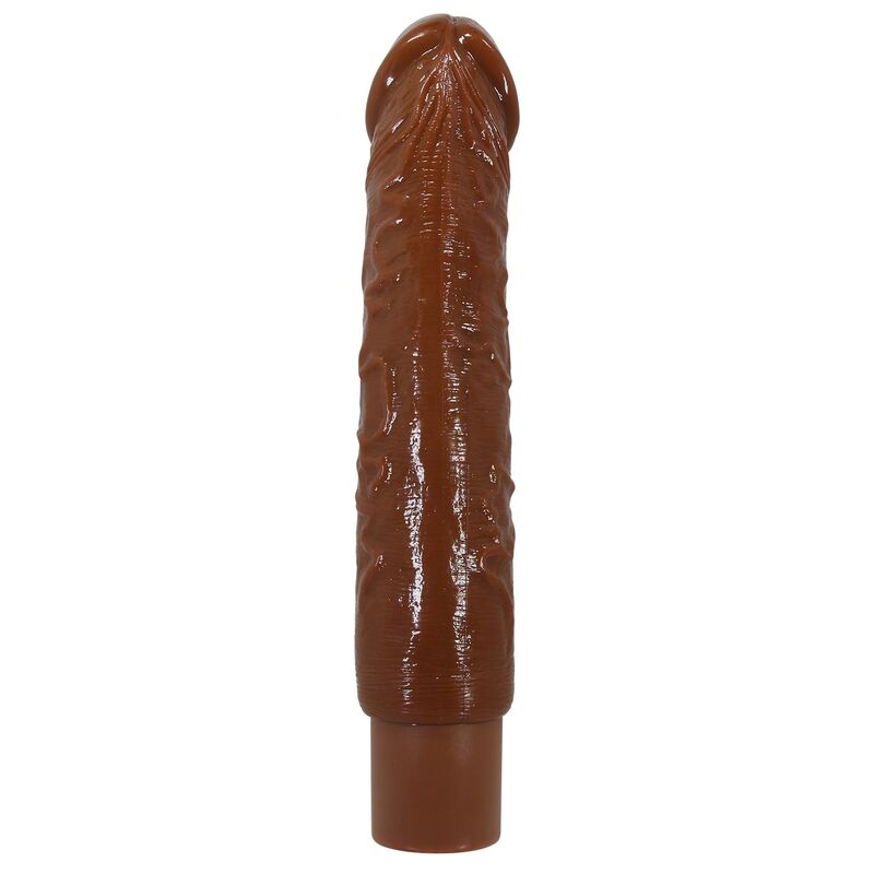 img_229527_871f0d3eba251f5438696c9f8991d378_1.jpg PRETTY LOVE - DUKE REALISTIC VIBRATOR 23.5 CM Ø 4.8 CM BROWN