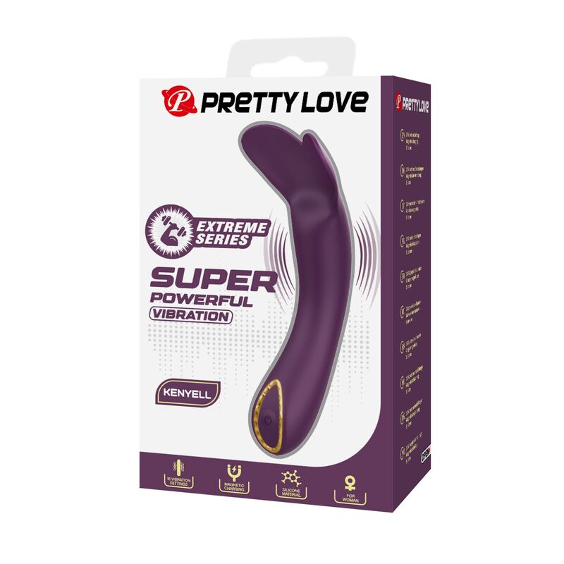 img_229890_6ecd58f066c9308219c721c13975bcce_1.jpg PRETTY LOVE - KENYELL RECHARGEABLE VIBRATOR 10 FUNCTIONS PURPLE