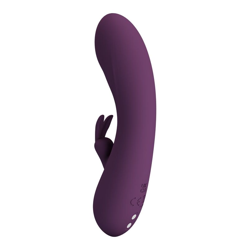 PRETTY LOVE - LANDYN RECHARGEABLE RABBIT VIBRATOR 10 FUNCTIONS PURPLE