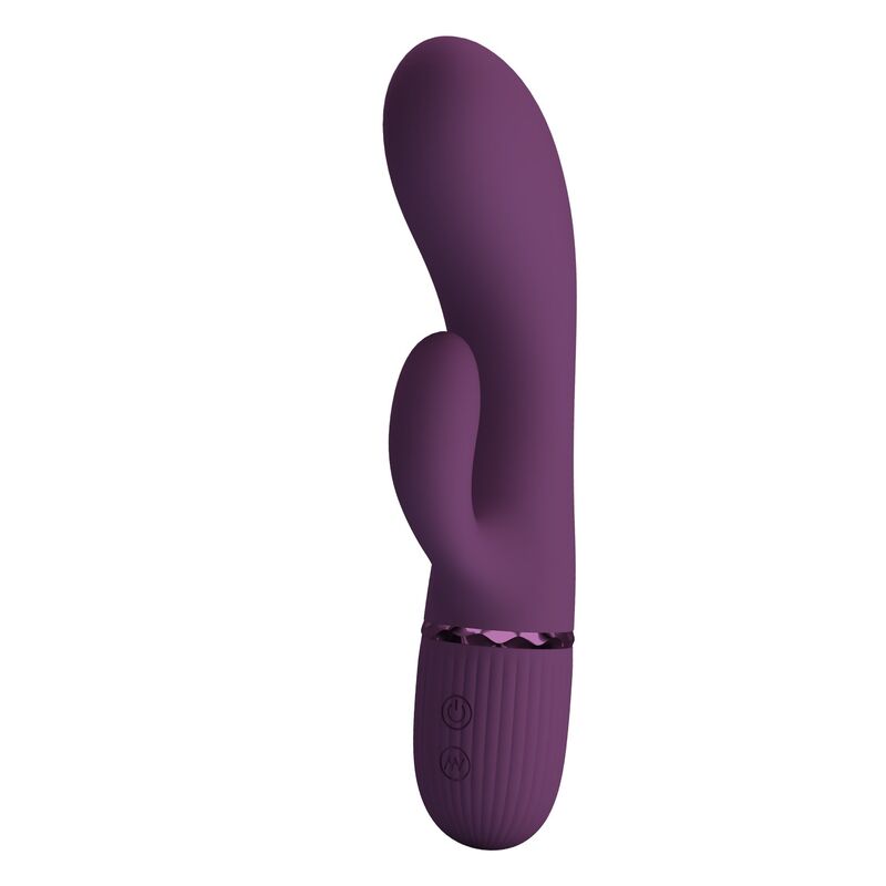 img_230465_71f937b353c6f06f95d2eba5ddd23b13_1.jpg PRETTY LOVE - MARGIE RECHARGEABLE RABBIT VIBRATOR 10 FUNCTIONS PURPLE