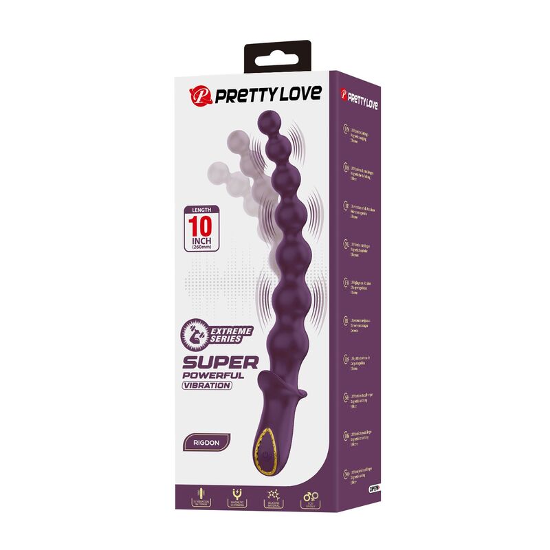 img_230490_b491c79c2a49df5ea69996cefe19993f_1.jpg PRETTY LOVE - MADISON RECHARGEABLE ANAL VIBRATOR 10 FUNCTIONS
