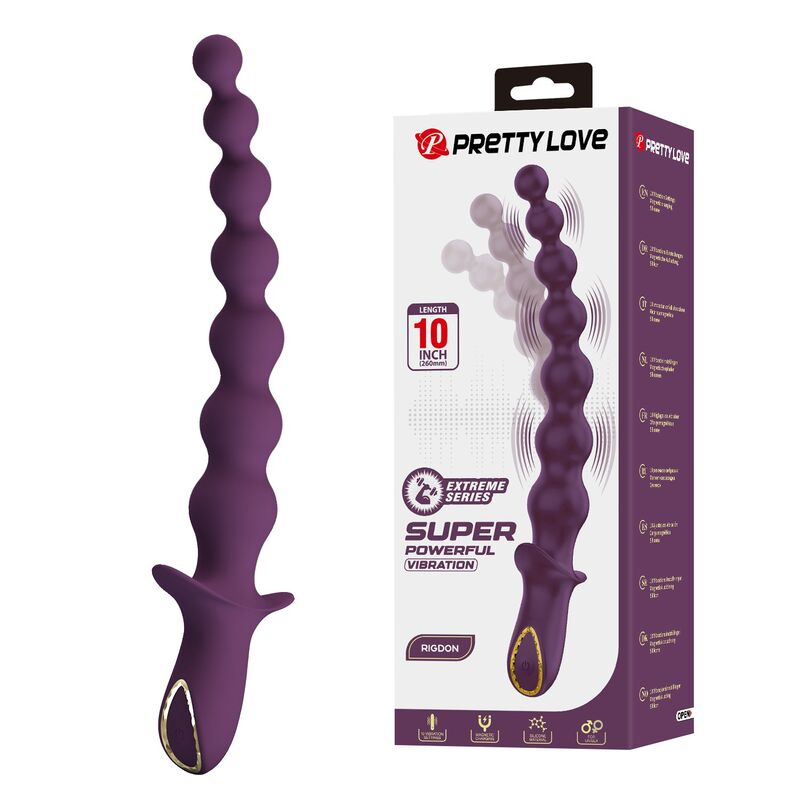 img_230491_90b8126423eeb81eb50a7811aaafa91f_1.jpg PRETTY LOVE - MADISON RECHARGEABLE ANAL VIBRATOR 10 FUNCTIONS
