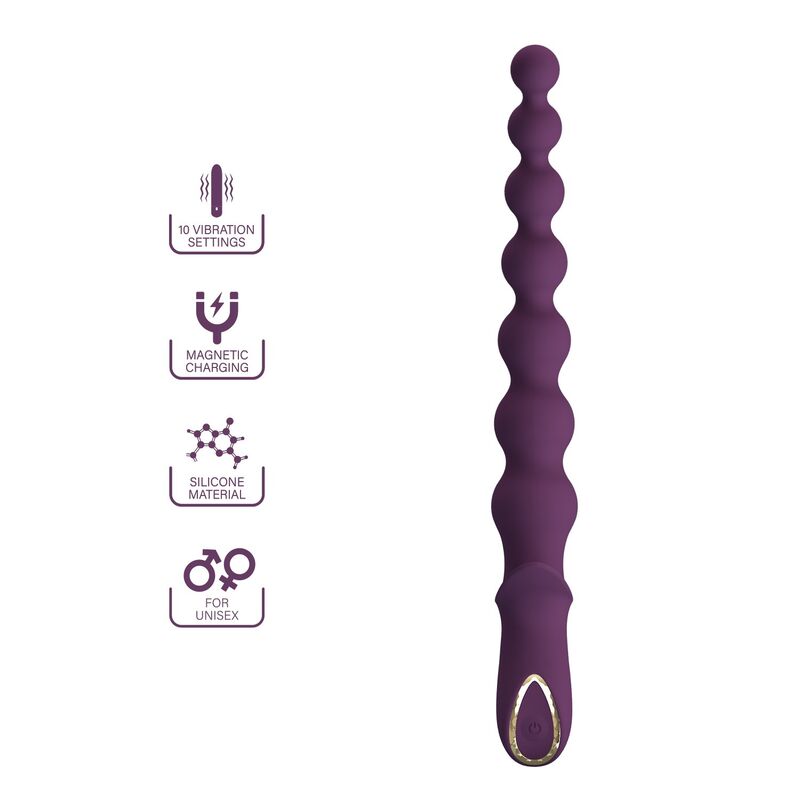 img_230493_493fd8797ec73e20dd65df119b402061_1.jpg PRETTY LOVE - MADISON RECHARGEABLE ANAL VIBRATOR 10 FUNCTIONS