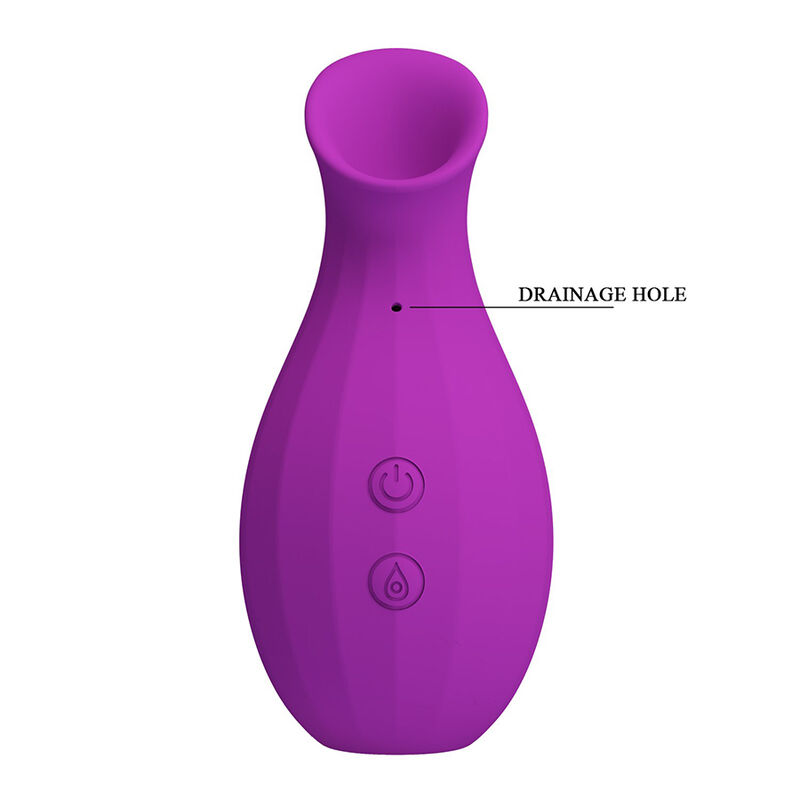 PRETTY LOVE - MAGIC BOTTLE RECHARGEABLE CLITORAL SUCTION STIMULATOR PURPLE
