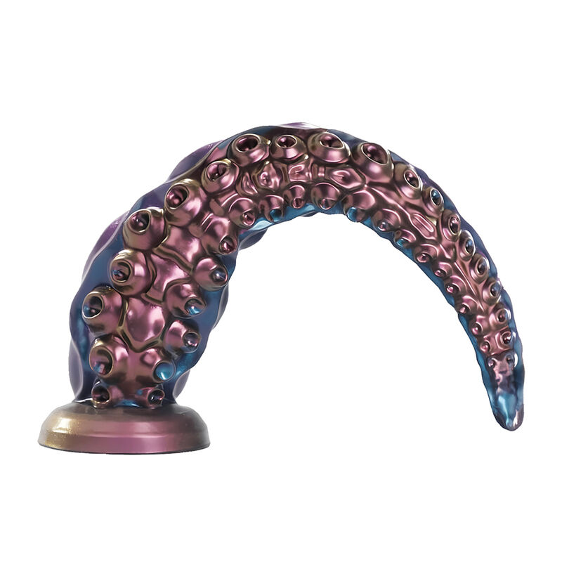 POWER MONSTERS - ABYSSAL TENTACLE TRICOLOR FANTASY SILICONE DILDO 46 CM Ø 7 CM
