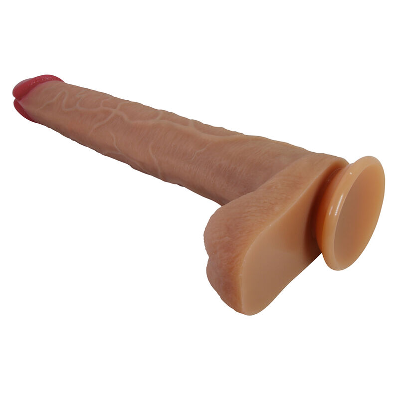 PRETTY LOVE - TERIN PLUS REALISTIC SILICONE DILDO WITH SUCTION CUP 37.6 CM Ø 5.5 CM