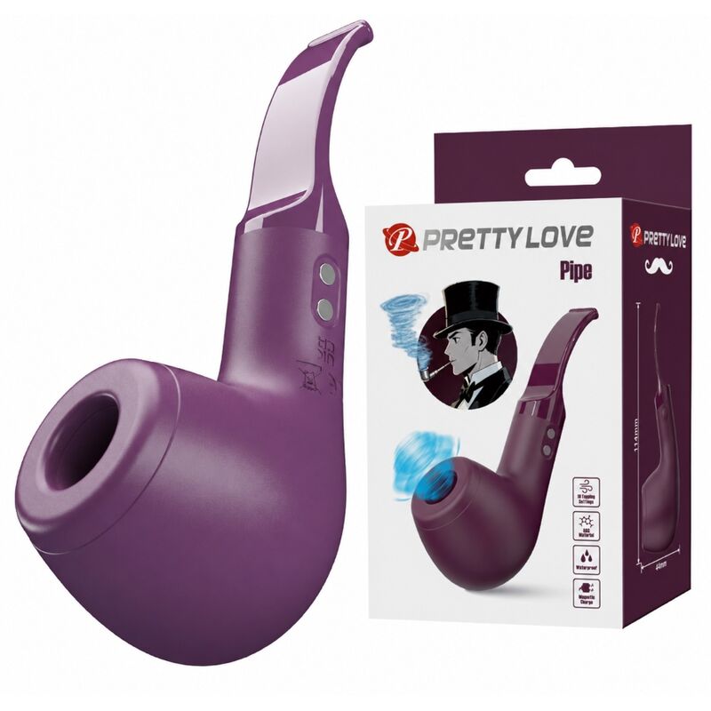 img_234243_2d703a47a267e0e5a0bf9dbe979de0ad_1.jpg PRETTY LOVE - PIPE STIMULATOR WITH 10 TAPPING SETTINGS PURPLE