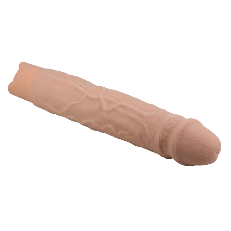 PRETTY LOVE - KESSLER REALISTIC VIBRATING DILDO WITH 10 VIBRATION MODES AND 10 THROWS, 22 CM NATURAL