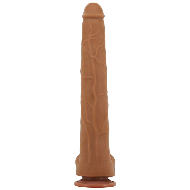 PRETTY LOVE - VIGGO REALISTIC SOFT-TOUCH SKIN-SLIDING DILDO 36,5 CM BROWN
