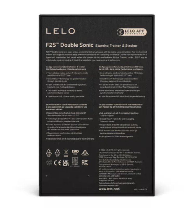 img_234657_2d49f919167815dce778d34d2df787d0_1.png LELO - F2S DOUBLE SONIC MALE STROKER WITH DUAL SONIC STIMULATION RED