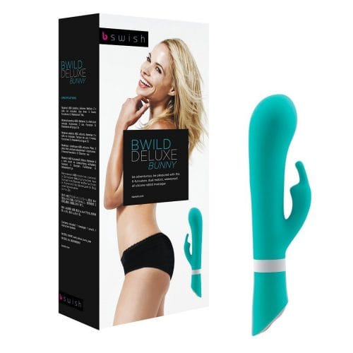img_27071_93e316c65cc6bdd8fdd7e4e30e186389_1.jpg B SWISH - BWILD DELUXE BUNNY RABBIT VIBRATOR JADE
