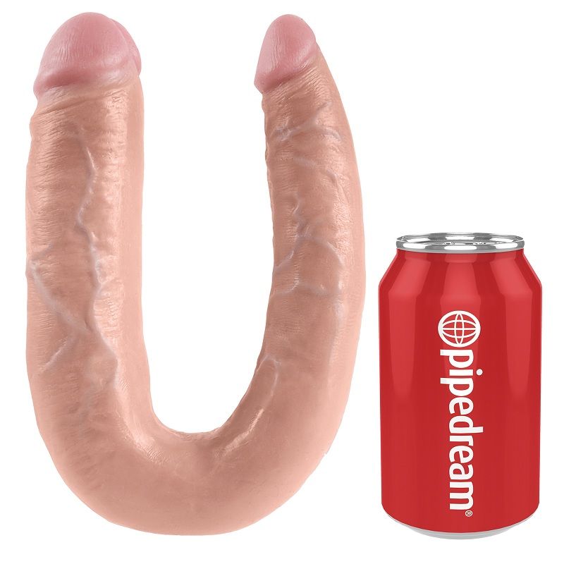 img_29482_b5875e34e4223a3e95cd9e528ead7806_1.jpg KING COCK - U-SHAPED LARGE DOUBLE TROUBLE FLESH 17.8 CM