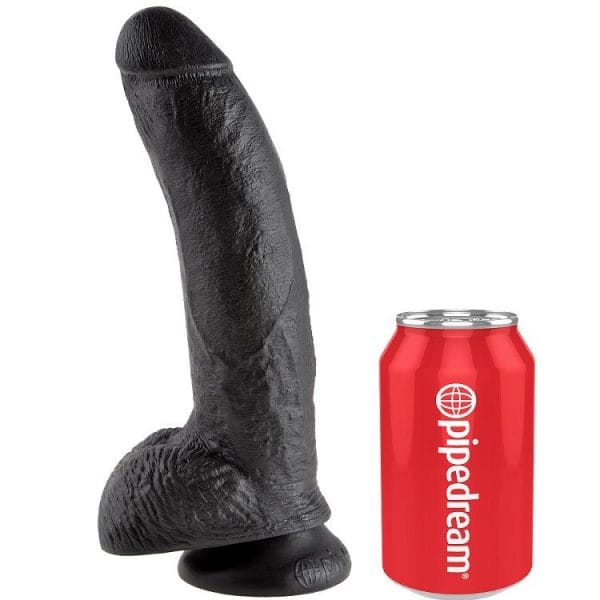 img_29635_c7f42cb064f843ca340f995d7ce54012_1.jpg KING COCK - DILDO BLACK WITH BALLS 22.9 CM