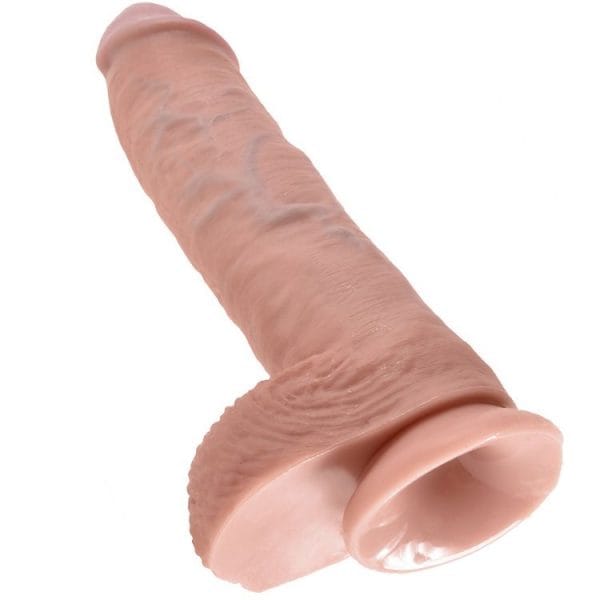KING COCK - 10 PENE REALÍSTICO NATURAL 26.5 CM