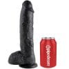 img_29650_babe05dc5cfbc9b8c82c170cf3adbd5c_1.jpg KING COCK - DILDO BLACK WITH BALLS 25.4 CM