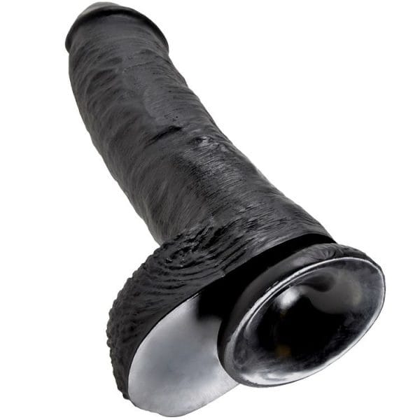 img_29652_ac7275fc4681923ad4e2e1beea9fd83c_1.jpg KING COCK - DILDO BLACK WITH BALLS 25.4 CM