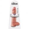 KING COCK - 12 PENE REALÍSTICO NATURAL 30.48 CM