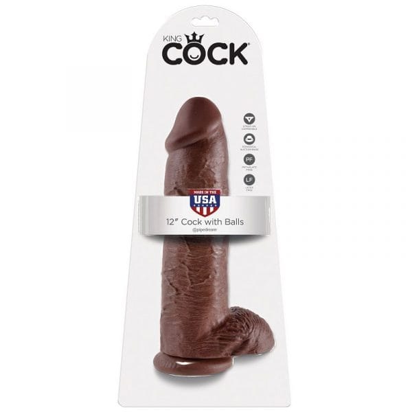 img_29683_c6e294562f62641f3966ad8a21c6cf45_1.jpg KING COCK - DILDO BROWN WITH BALLS 30.48 CM
