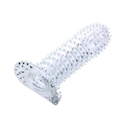img_31585_aa445e8b66a30c67adda851c7c9fd9bd_1.jpg BAILE - FUNDA PARA PENE CON PUNTOS ESTIMULANTES ROSA 14 CM