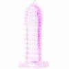 BAILE - FUNDA PARA PENE CON PUNTOS ESTIMULANTES ROSA 14 CM