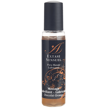 img_33643_b6fc22320e9d89db97fedd1e1d67393e_1.png EXTASE SENSUAL - LUBRICANTE CHOCOLATE  NARANJA VIAJE 35 ML