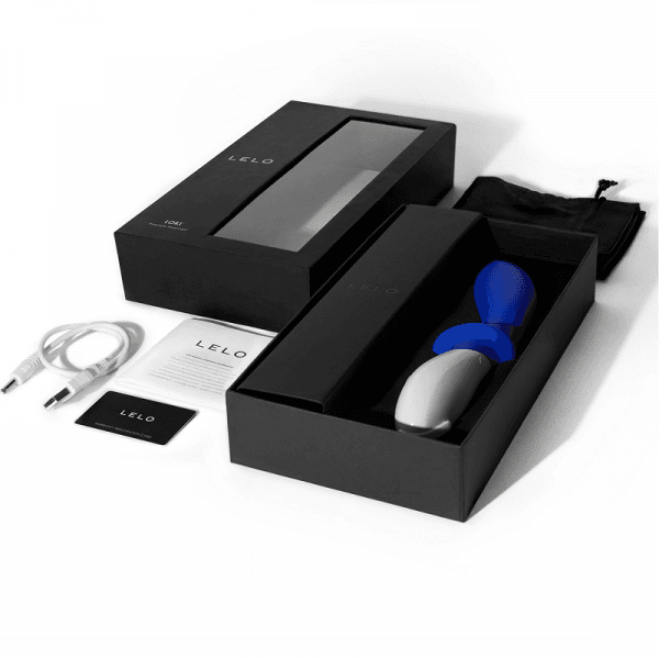 LELO - LOKI VIBRADOR PROSTÁTICO AZUL
