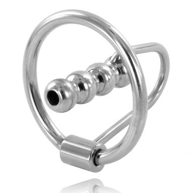 img_34016_040b444bcee5cdabaac6f2e2df44bdb4_1.png METAL HARD - ANILLO GLANDE CON PLUG URETRAL 30MM