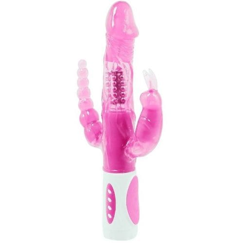 img_37002_908a94891800e3aa527a3a5b323f406f_1.jpg BAILE - PRETTY BUNNY TRIPLE VIBRADOR ROTADOR
