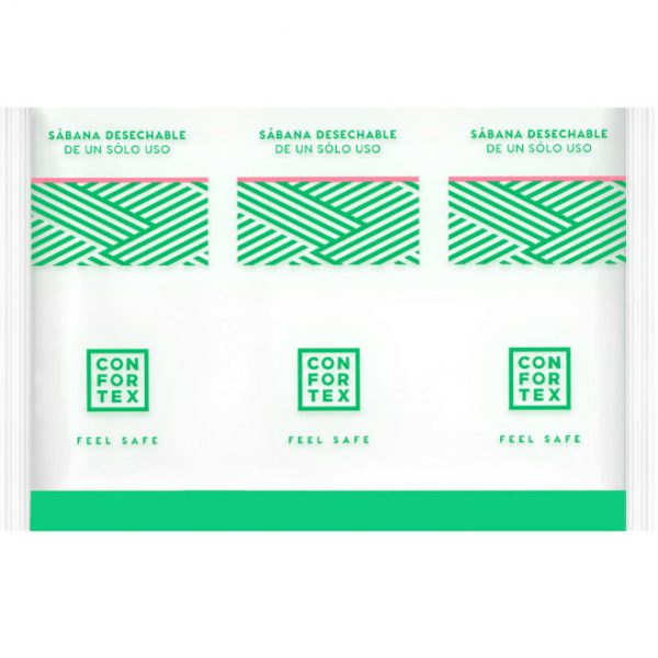 CONFORTEX - SÁBANAS HIGIÉNICAS DESECHABLES EN BOLSA INDIVIDUAL