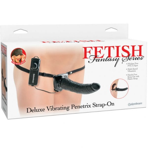 img_41557_9af2deaa777081e3bdaaba6925893cc4_1.jpg FETISH FANTASY SERIES - SERIES DELUXE ARNÉS VIBRADOR PENETRIS NEGRO