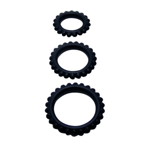 img_41865_f7444fae850c353ee78f84df0797a4f6_1.jpg BAILE - TITAN SET 3 PCS COCK RING BLACK 2.8 + 2.4 + 1.9 CM