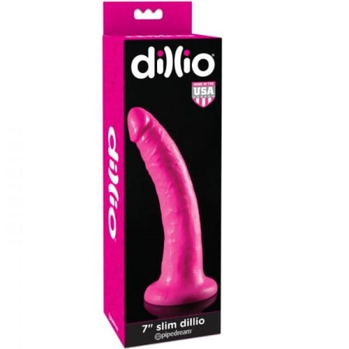 img_44241_85dcca07ce583567685d1124491b5b3a_1.jpg DILLIO - DILDO CON VENTOSA 17.8 CM - ROSA