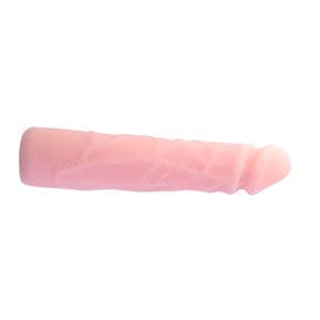 BAILE - DILDO SILICONA TACTO PIEL REALÍSTICO 23 CM