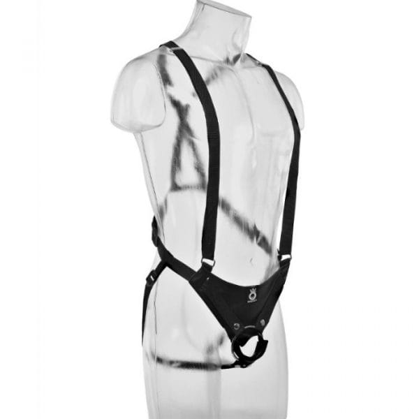 img_45229_de3614d6e7b810a35b3f60a975bc1b12_1.jpg KING COCK - 28 CM HOLLOW STRAP-ON SUSPENDER SYSTEM FLESH