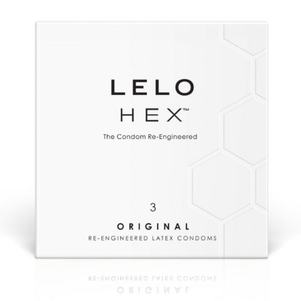 LELO - HEX PRESERVATIVO CAJA 3 UDS