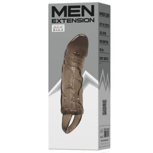 img_50051_a4d9eb602e432beacb914c288fa4dcfd_1.jpg BAILE - FUNDA EXTENSORA PENE CON STRAP PARA TESTÍCULOS NEGRO 13.5 CM