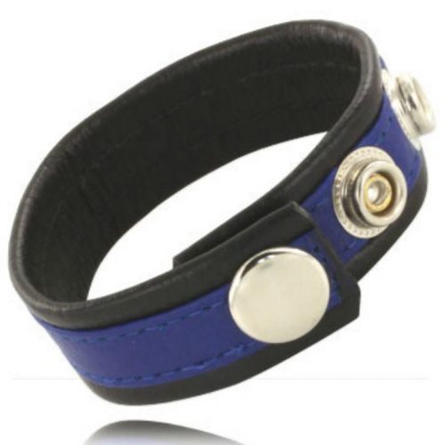 img_50511_1e645f9042e3a10a3ca4f8b2af48e4d4_1.jpg LEATHER BODY - CORREA DE CUERO AJUSTABLE PARA PENE AZUL-NEGRA