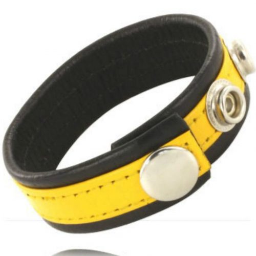 img_50512_ec48336a9077e2426273ba9e97f3ab1e_1.jpg LEATHER BODY - CORREA CUERO AJUSTABLE PENE AMARILLO-NEGRA