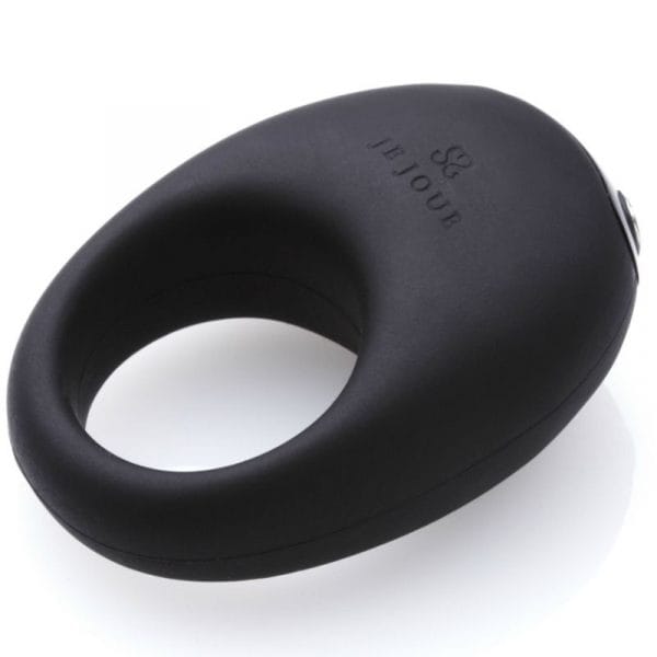 JE JOUE - MIO ANILLO PARA EL PENE VIBRADOR FUERTE Y FLEXIBLE NEGRO