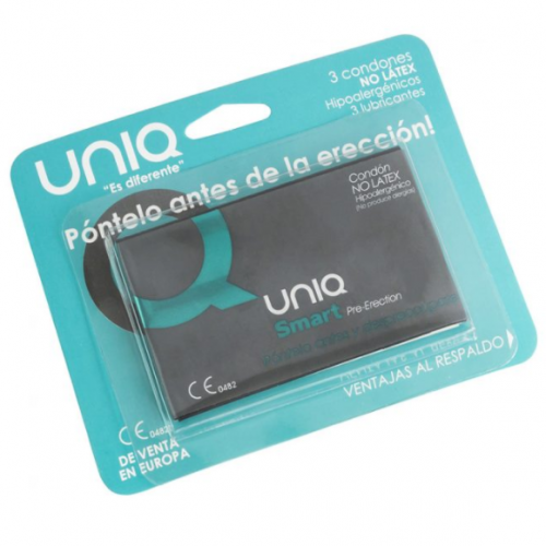 img_57044_73cbce0c2ba4eaefbe34c580179df111_1.png UNIQ - SMART PRESERVATIVOS PRE-ERECCIÓN SIN LATEX 3 UNIDADES