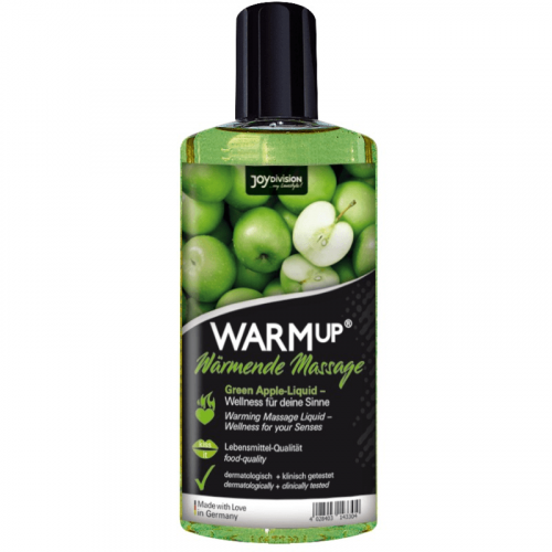img_58072_2fc59ae048cd1ff073ae7f33984b2a38_1.png JOYDIVISION WARMUP - ACEITE DE MASAJE MANZANA VERDE 150 ML