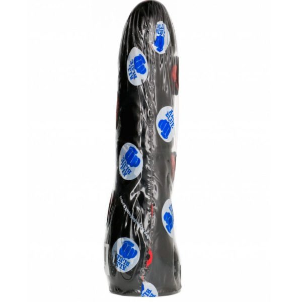 ALL BLACK - DILDO NEGRO REALÍSTICO 20 CM
