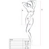 img_63458_7a43f33b2679af14031f8c6d6045b877_1.jpg PASSION - WOMAN BS026 BODYSTOCKING ESTILO VESTIDO NEGRO TALLA ÚNICA