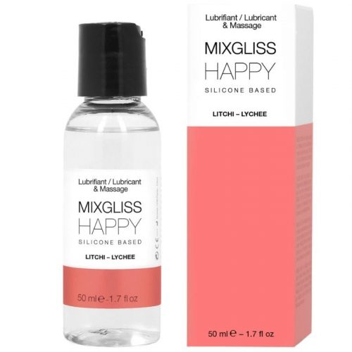 img_64216_1aefad8db273b3e2fabbf88d53404cf9_1.jpg MIXGLISS - HAPPY LUBRICANTE SILICONA LITCHI 50 ML