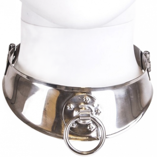 METAL HARD - COLLAR RESTRINGIDOR CON ANILLA