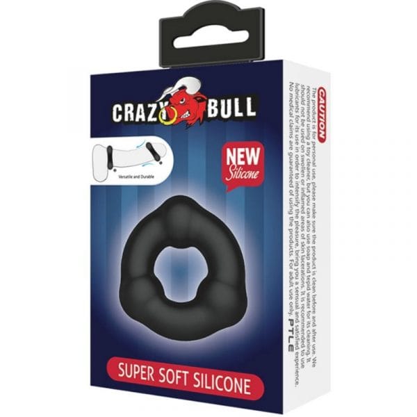CRAZY BULL - ANILLO SILICONA CON NODULOS