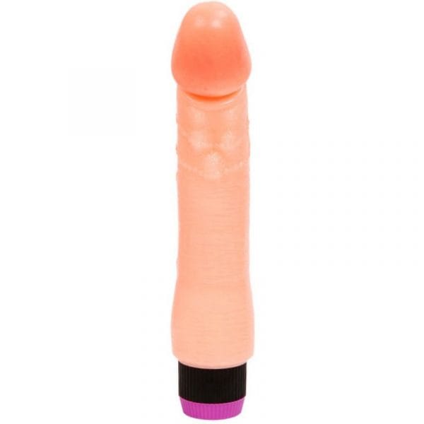 BAILE - VIBRADOR REALÍSTICO FLEXIBLE NATURAL 24 CM