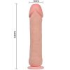 BAILE - THE BIG PENIS DILDO REALÍSTICO NATURAL 26CM